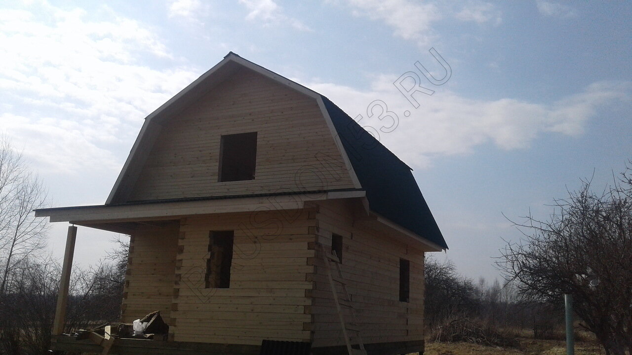 Недавно построили - Дом из бруса 6x8. Шимск. - фото - 11
