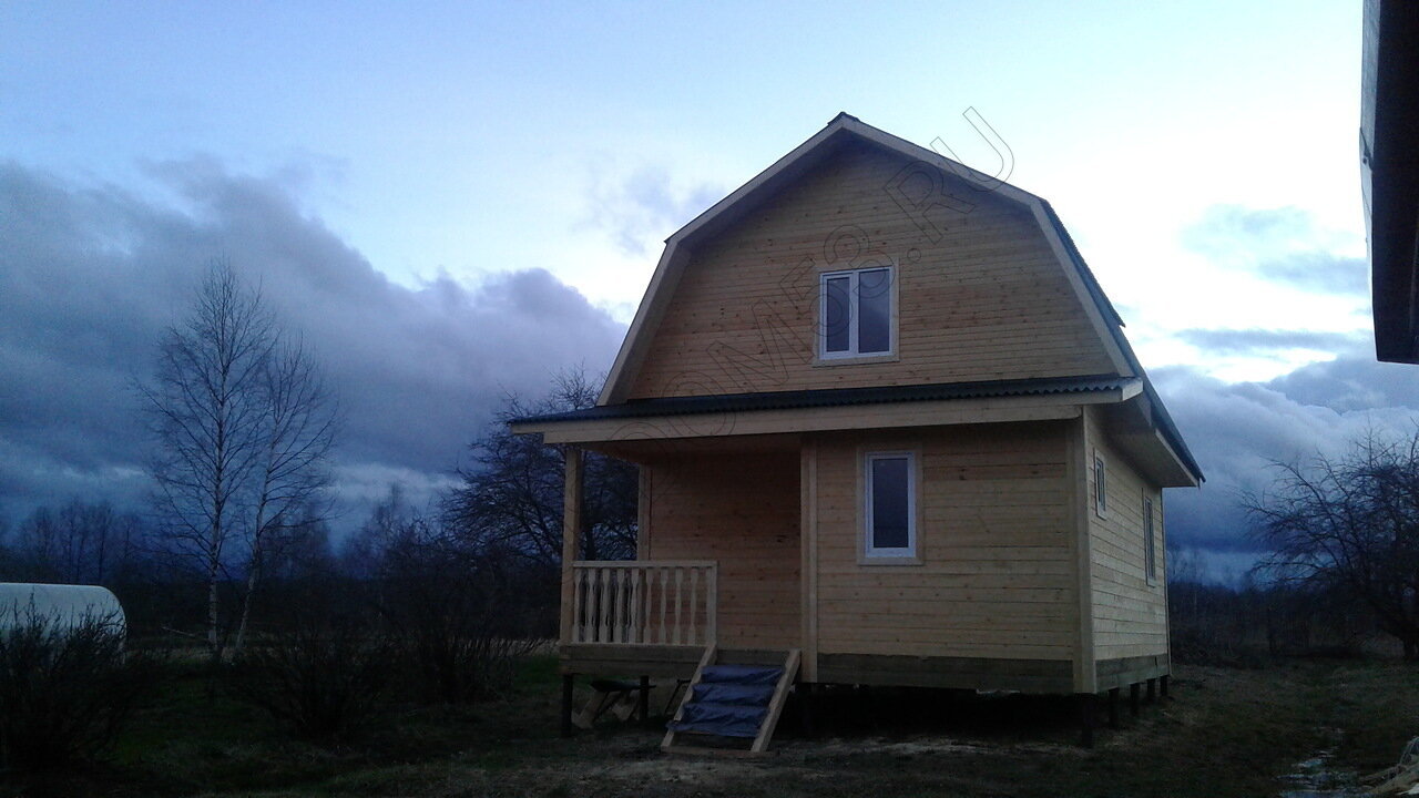 Недавно построили - Дом из бруса 6x8. Шимск. - фото - 16