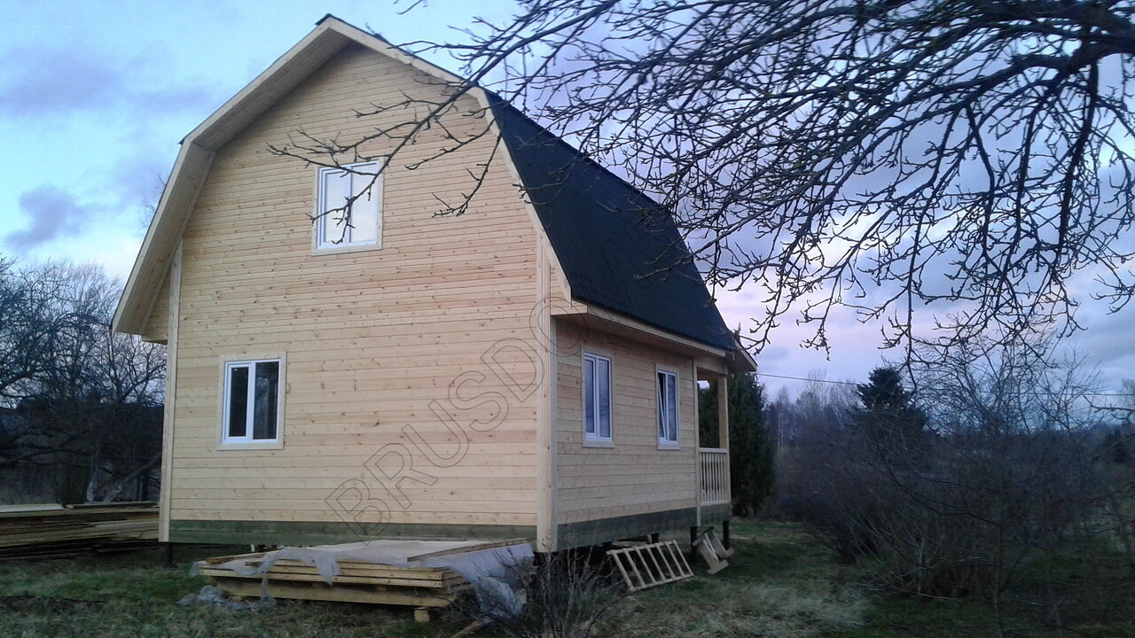 Недавно построили - Дом из бруса 6x8. Шимск. - фото - 18