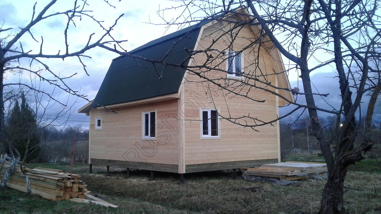 Недавно построили - Дом из бруса 6x8. Шимск. - фото - 19