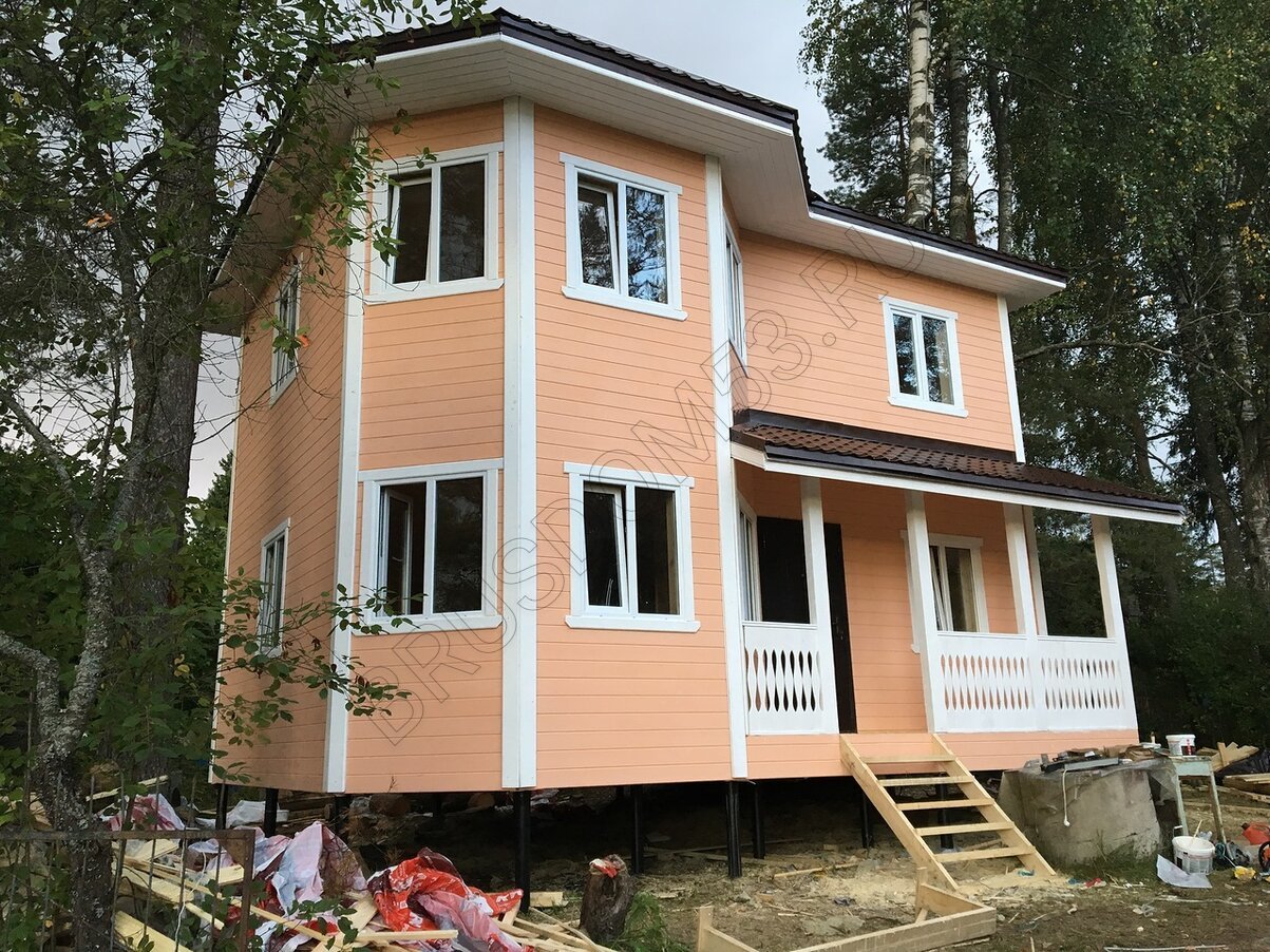 Недавно построили - Каркасный дом в Вырице - фото - 12