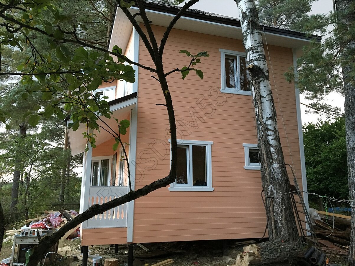 Недавно построили - Каркасный дом в Вырице - фото - 15